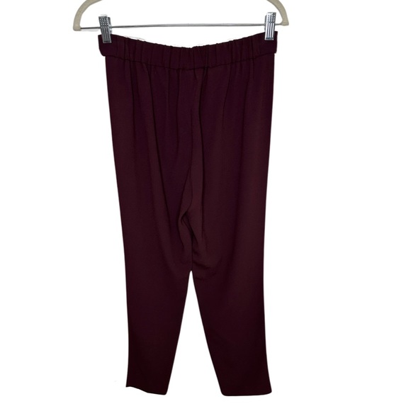 ARITZIA Babaton Conan Pant Maroon & Beige Stripe sz 4‎ - Picture 7 of 11